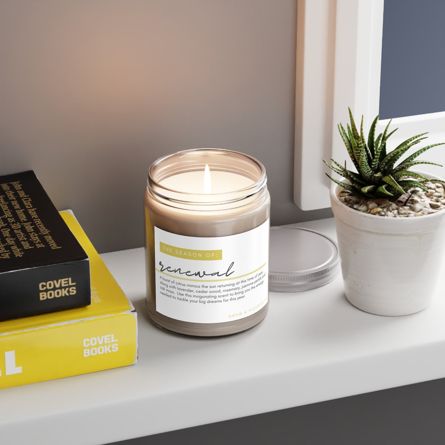 Mini Season of "Renewal" Scented Soy Candle