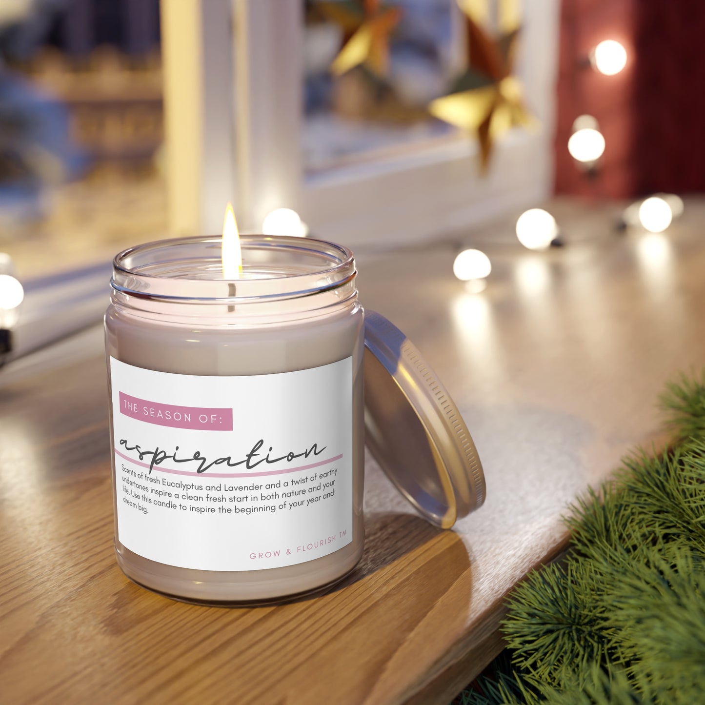 Mini Season of "Aspiration" Scented Soy Candle