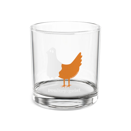 Poultry-Geist Rocks Glass