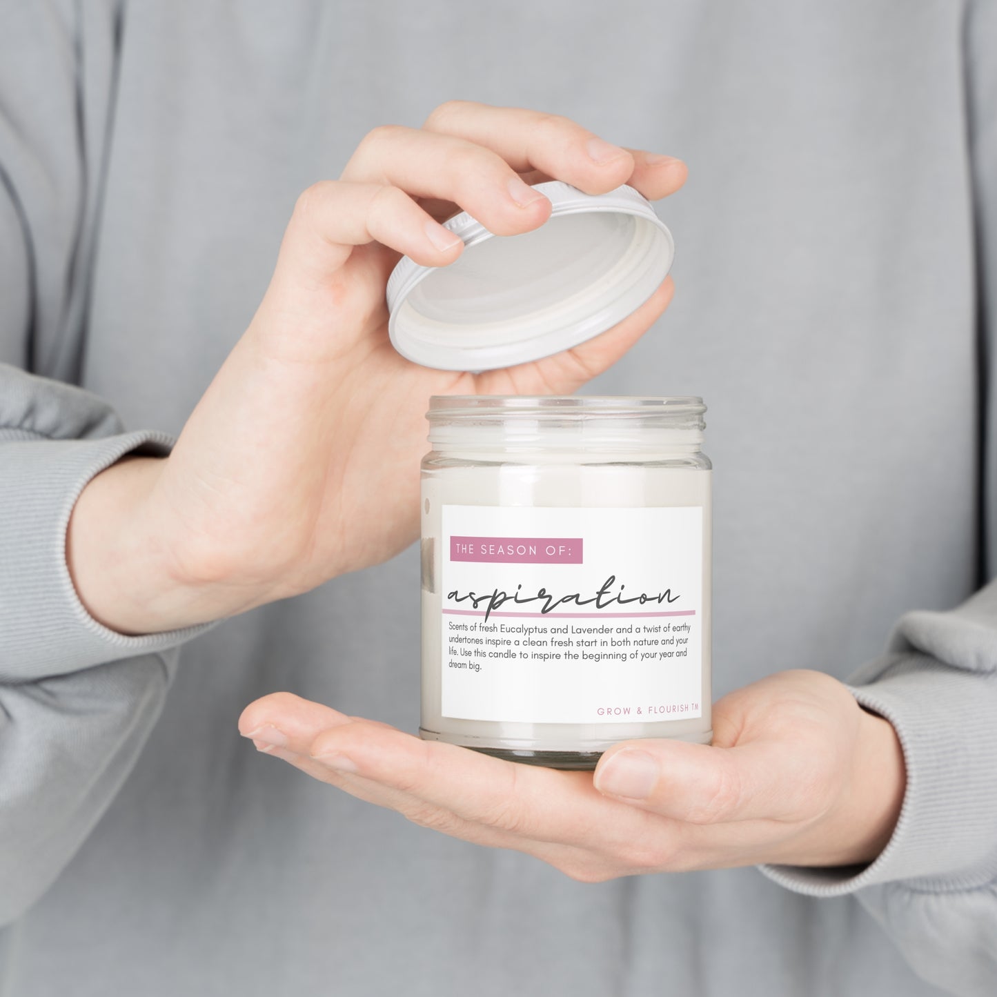 Mini Season of "Aspiration" Scented Soy Candle