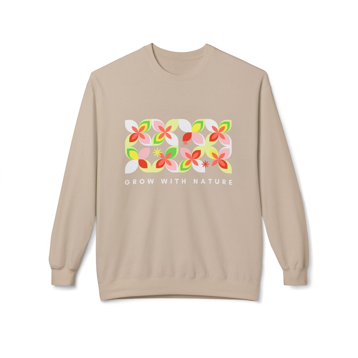 Grow With Nature Floral Crewneck Sweatshirt