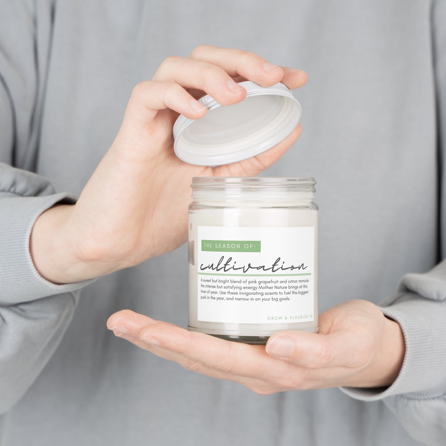 Mini Season of "Cultivation" Scented Soy Candle