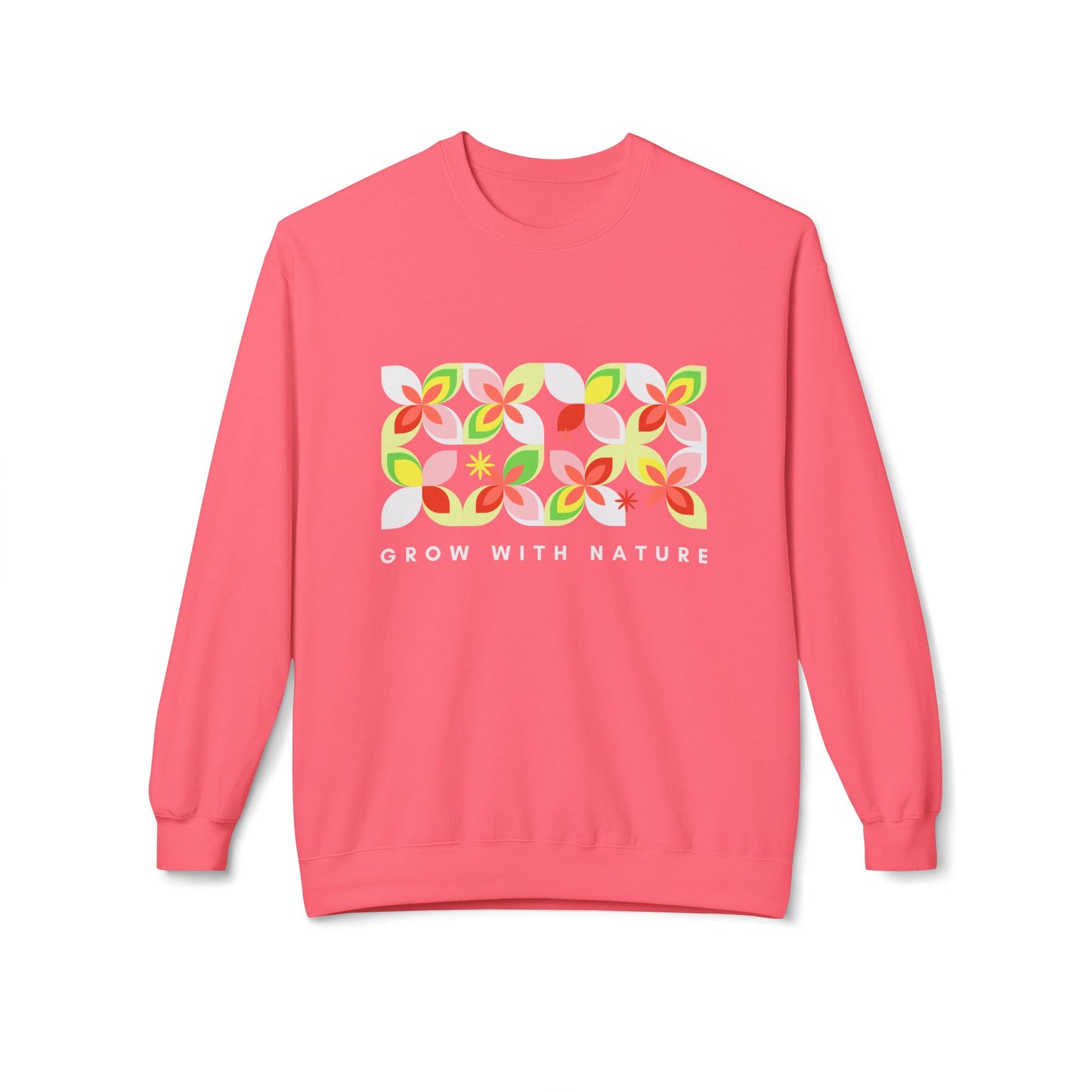 Grow With Nature Floral Crewneck Sweatshirt