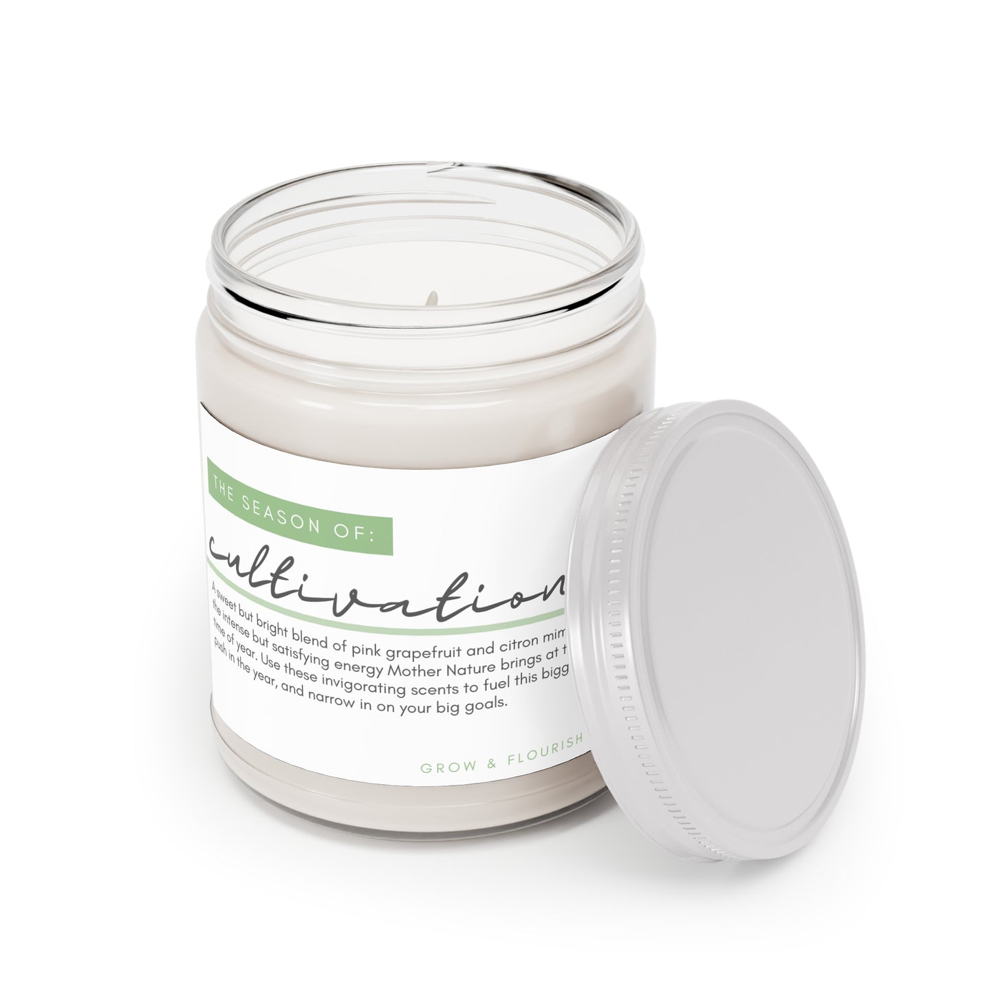 Mini Season of "Cultivation" Scented Soy Candle