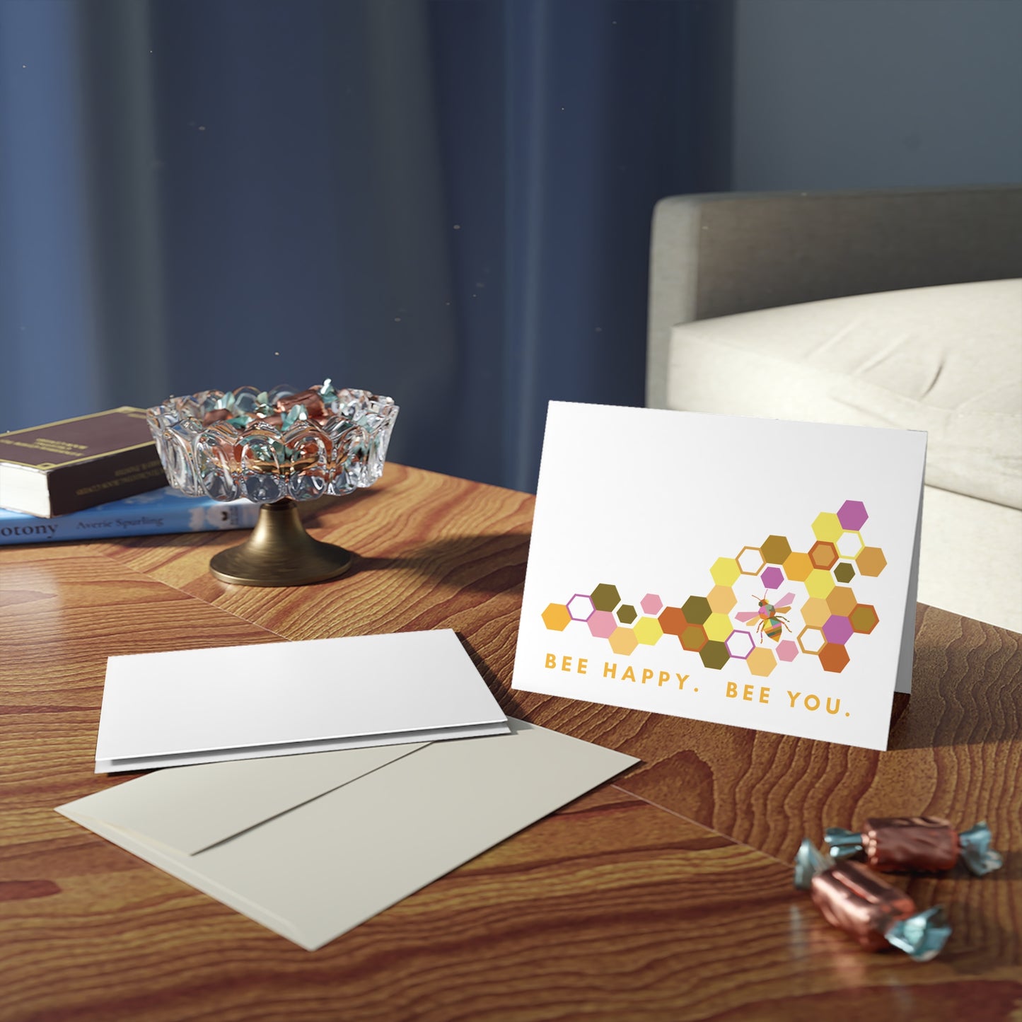 "Bee Happy" Blank Note Cards