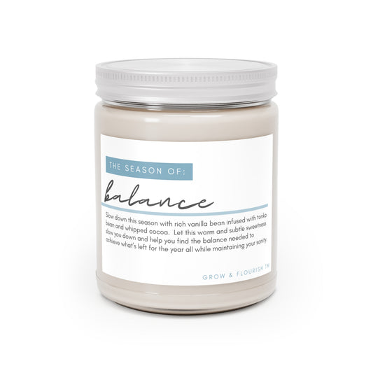 Mini Season of "Balance" Scented Soy Candle