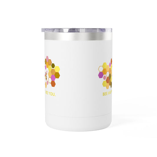 Bee Happy Bee You 15oz Travel Mug