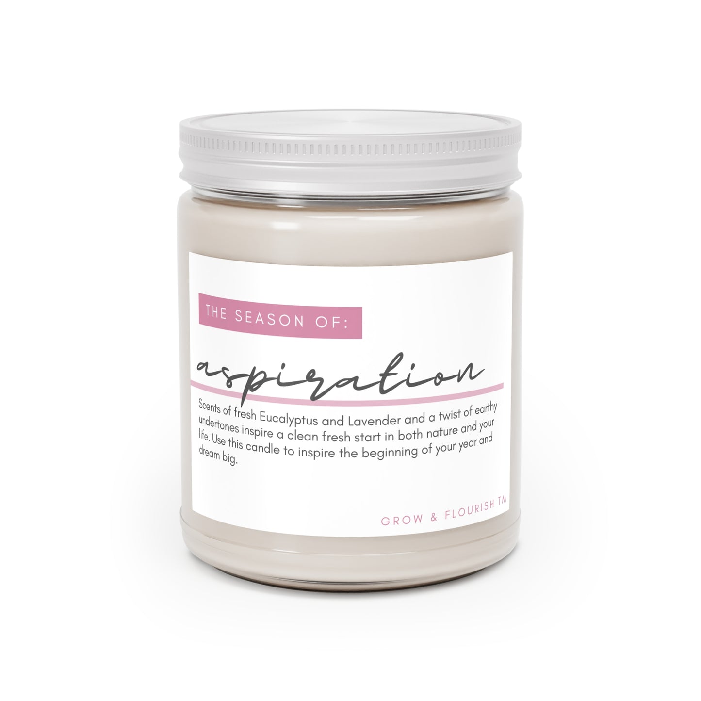 Mini Season of "Aspiration" Scented Soy Candle