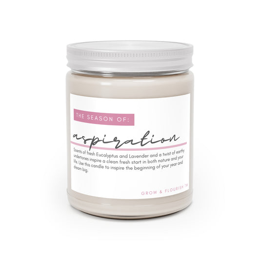 Mini Season of "Aspiration" Scented Soy Candle