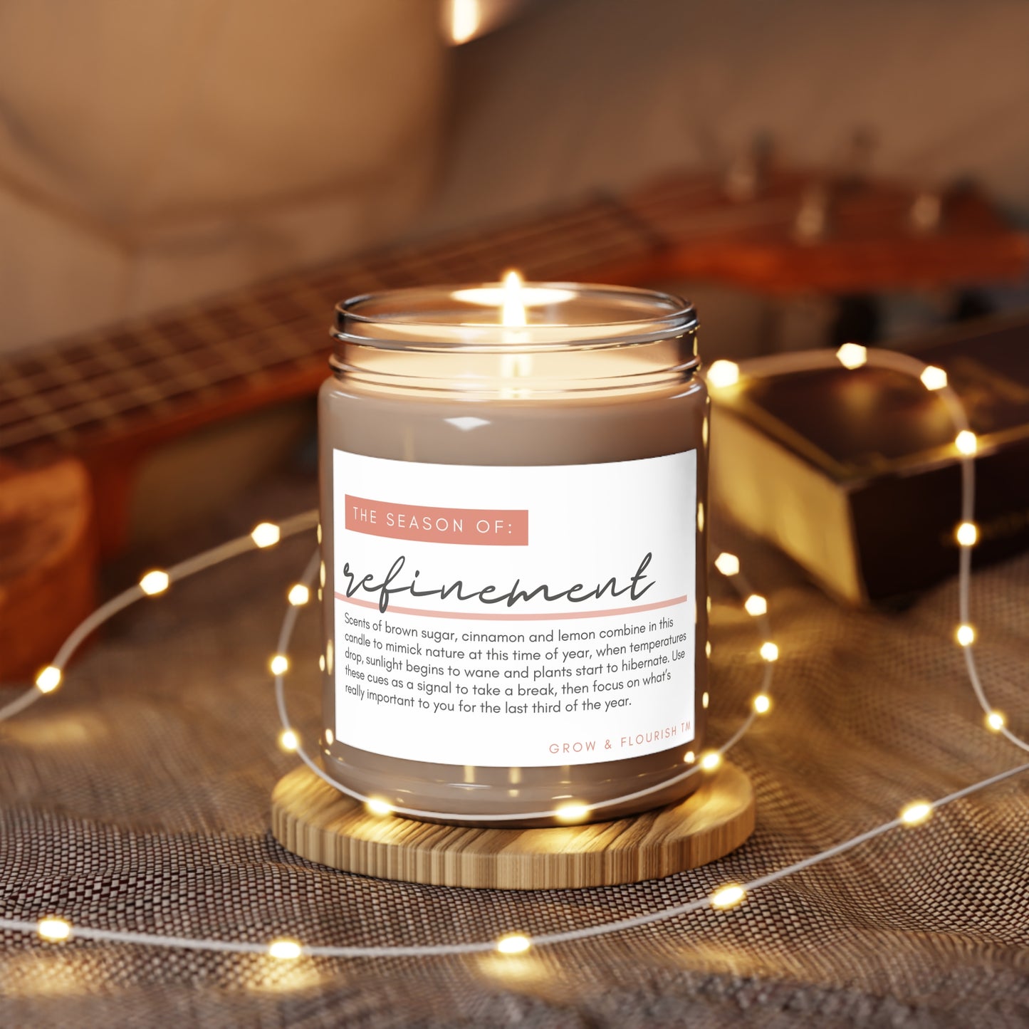 Mini Season of "Refinement" Scented Soy Candle