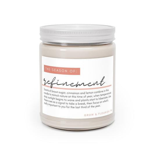 Mini Season of "Refinement" Scented Soy Candle
