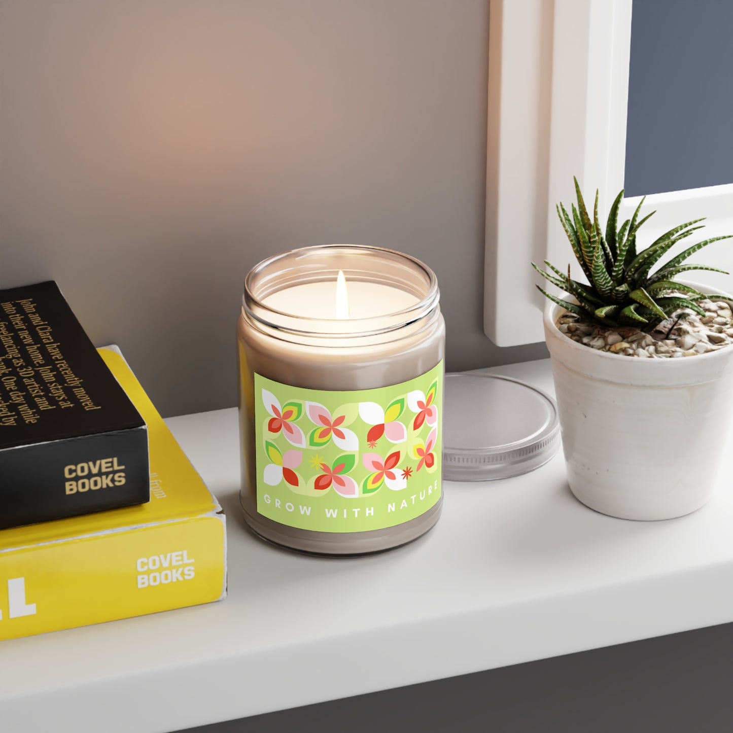Art Candle — "Grow With Nature"