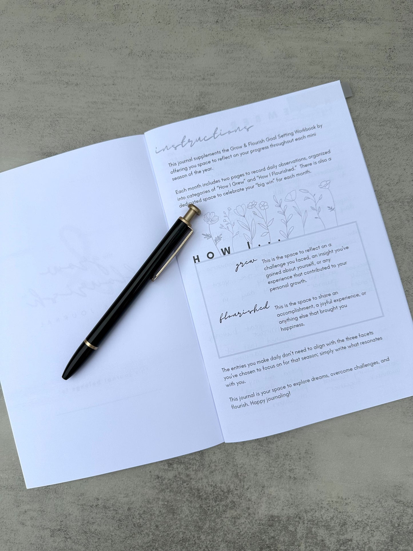 Supplemental Grow & Flourish 2026 Journal