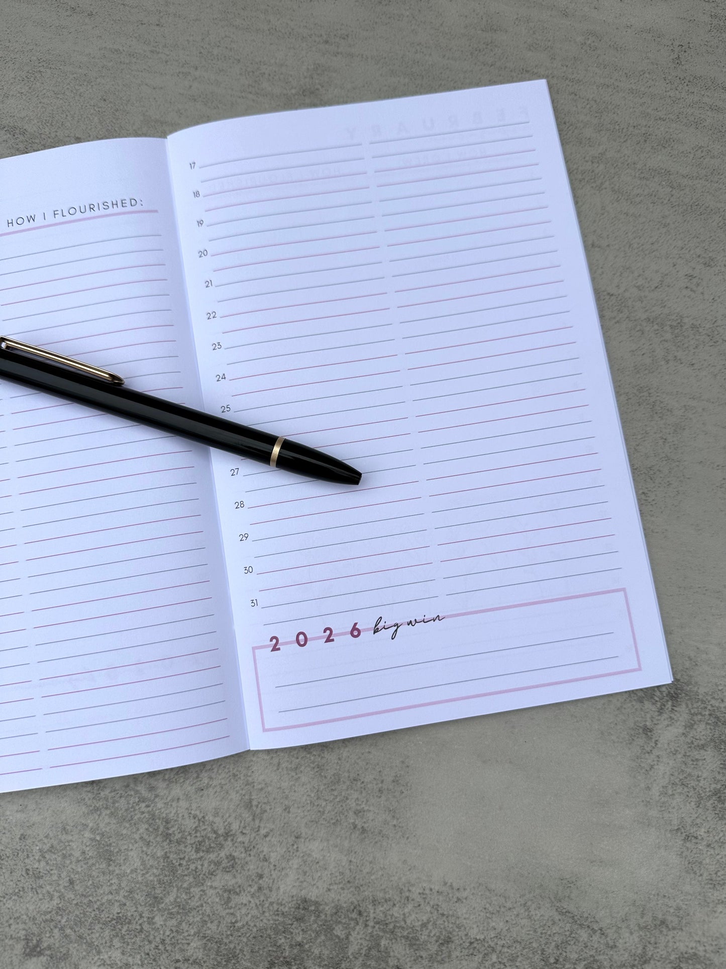 Supplemental Grow & Flourish 2026 Journal