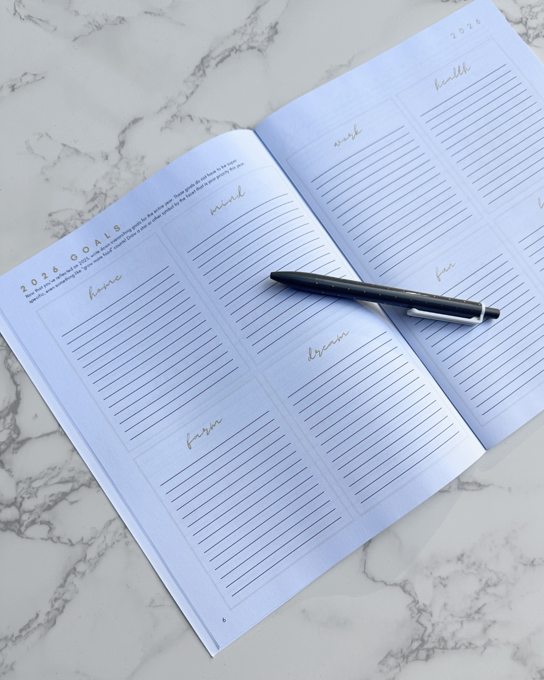 PRE-SALE Grow & Flourish 2026 Workbook & Journal Bundle